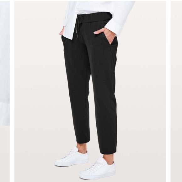 lululemon athletica Pants - Lululemon ON THE FLY  7/8 pants Full on luxtreme black  Sz 12